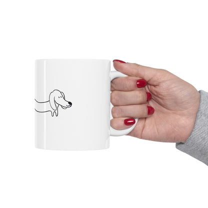 Dog Mom Salchicha -  Ceramic Mug 11oz